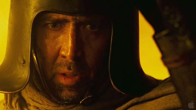 Illustration for article titled Nic Cage pays tribute to Monty Python with Season of the Witch